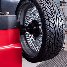 Wheel Balancing service at Kisolve Tyres